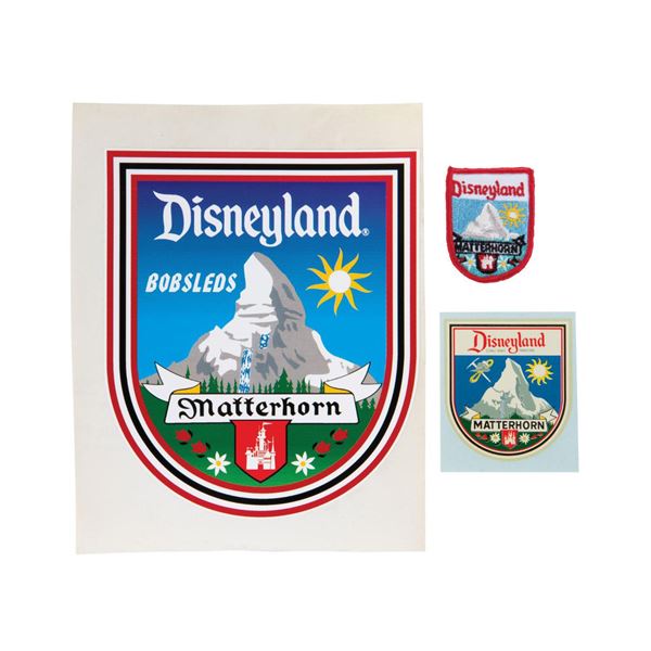 A Pair of Matterhorn Decals and Patch.