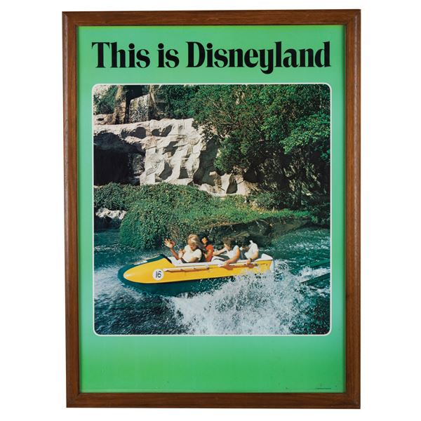 A "This is Disneyland" Matterhorn Poster.