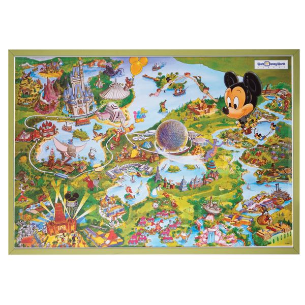 Walt Disney World Resort Map.