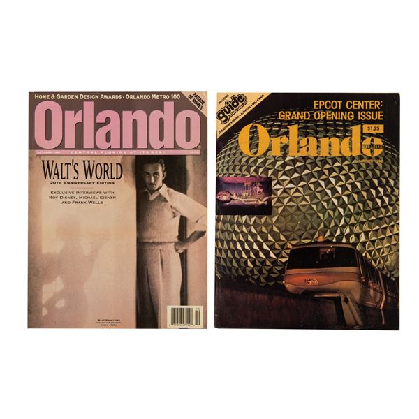 A Pair of Vintage Orlando Magazines.