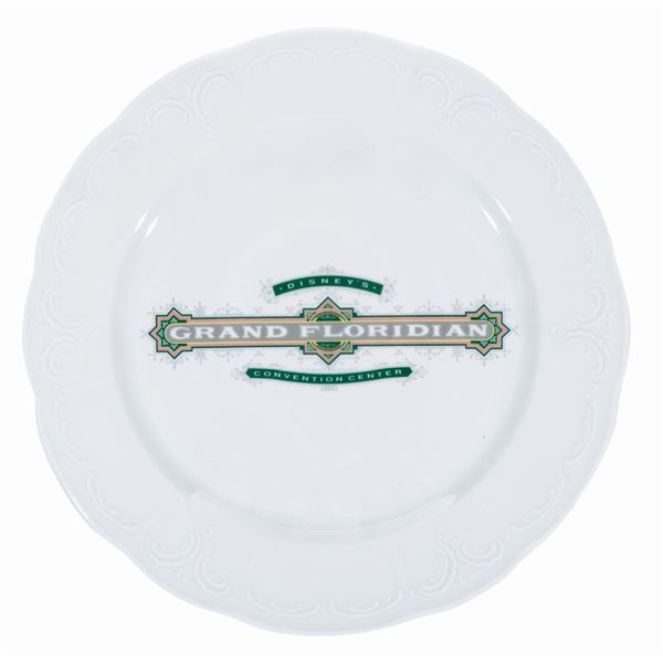 Grand Floridian Convention Center Plate.