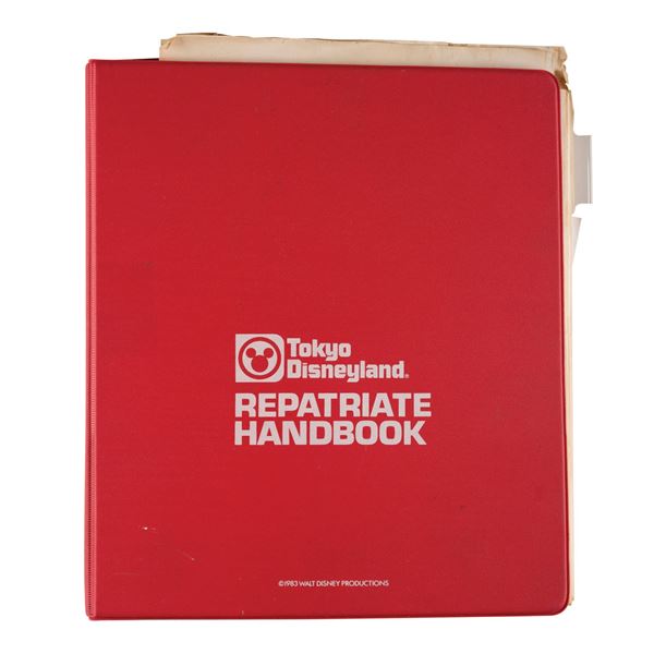 Tokyo Disneyland Repatriate Handbook.