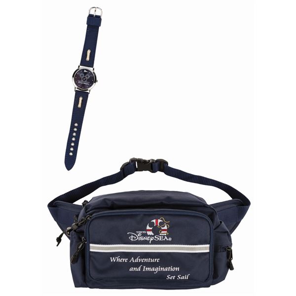 Tokyo DisneySea Watch & Bag.