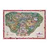 Image 1 : A Hong Kong Disneyland Map.