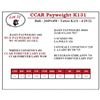 Image 1 : CCAR Payweight K131