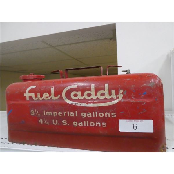 Vintage fuel caddy
