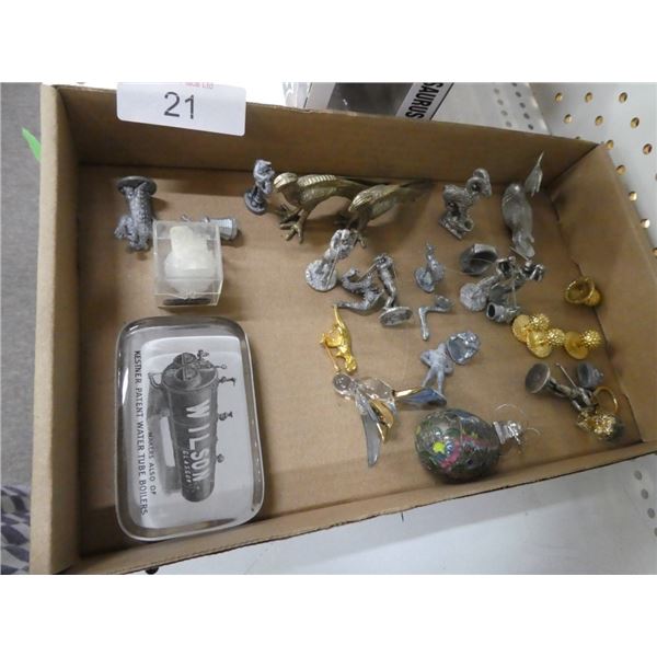 misc. miniature figurines