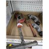 Image 1 : Ridgid Pipe Cutters  & Ridgid  pipe wrench