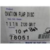 Image 2 : 10 SAIT Ovation 7" flap disc