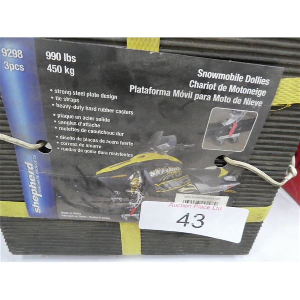 snowmobile dollies 990lbs