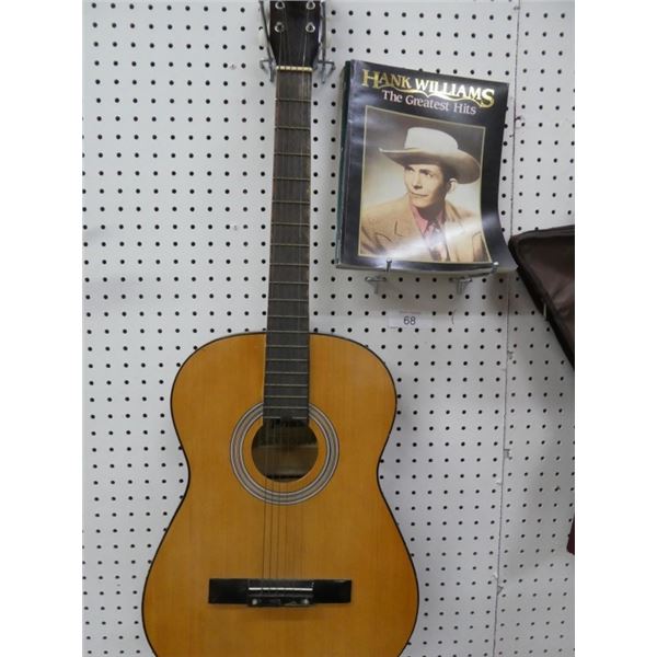 acoustic guitar & song books