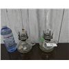 Image 1 : vintage kerosine finger  lamps