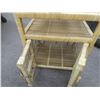 Image 2 : wicker storage unit