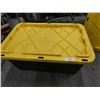 Image 1 : plastic tote With Lid