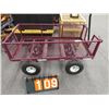 Image 1 : utility cart With Fold Down Sides