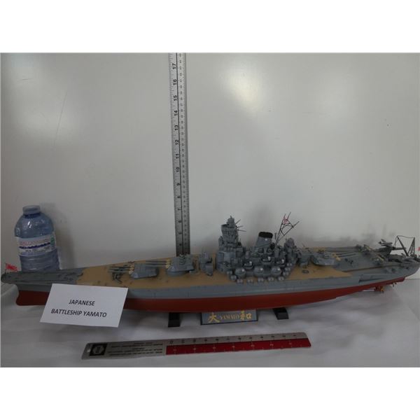 Japanese battleship Yamato model
