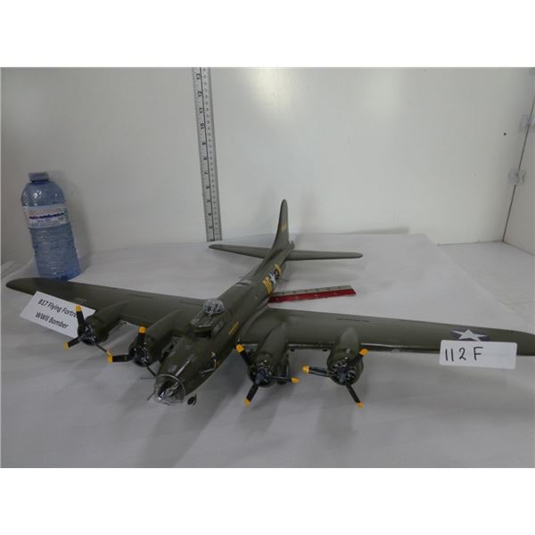 B17 Flying Fortress WWII bomber model
