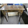 Image 1 : wooden table w/ small drawer