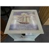 Image 1 : painted wooden box