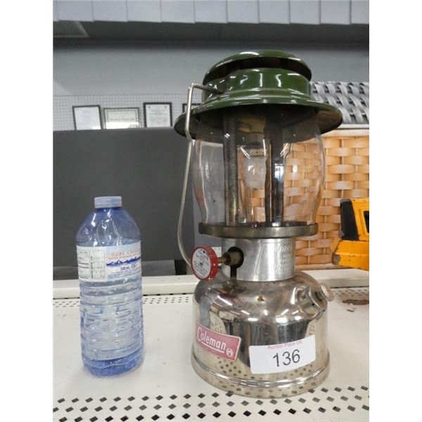 Coleman camping lantern