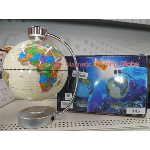 magnetic rotating globe