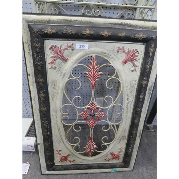 deorative wire shelf & panel