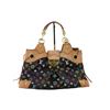 Image 1 : Louis Vuitton Black Multicolore Canvas Leather Ursula Shoulder Bag