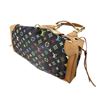 Image 3 : Louis Vuitton Black Multicolore Canvas Leather Ursula Shoulder Bag
