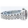 Image 4 : Rolex Ladies Stainless Steel Pink Diamond & Sapphire Datejust Wristwatch
