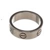 Image 3 : Cartier Silver Love Band Ring