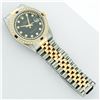Image 7 : Rolex Mens 2 Tone Black String Diamond & Sapphire 36MM Datejust Wristwatch