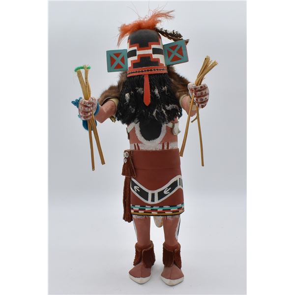 Native American Hopi Whipper ''Hu'' Kachina