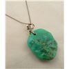 Image 1 : Large Navajo Turquoise Nugget Pendant Necklace