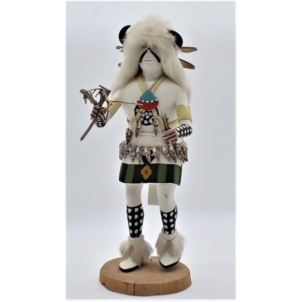 Vintage Hopi ''Jemez Buffalo Dancer'' Kachina, Nish