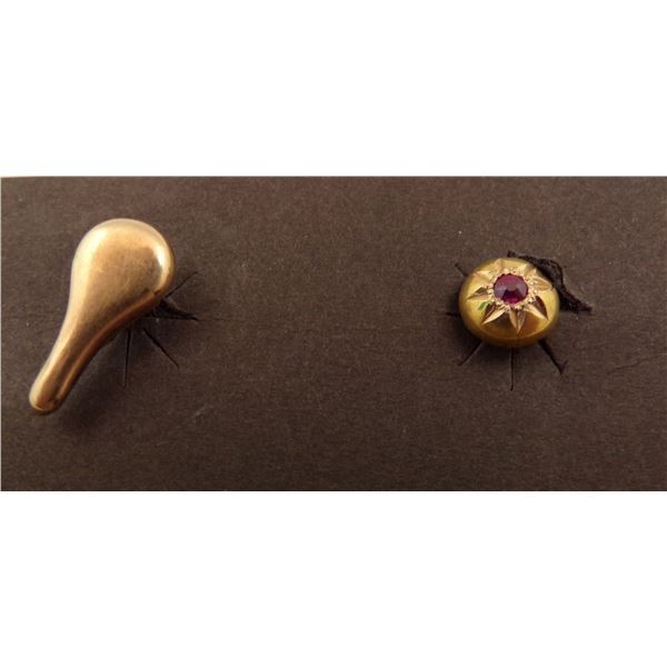 Vintage Gold Filled Estate Single Cufflinks