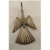 Image 1 : Navajo Old Pawn Sterling Water Bird Pin Pendant