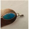 Image 3 : Navajo Sterling Turquoise Feather Barrette