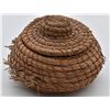 Image 1 : Seminole Lidded Pine Needle Basket