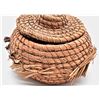 Image 2 : Seminole Lidded Pine Needle Basket