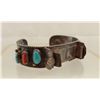 Image 1 : Navajo Old Pawn Sterling Turquoise Watch Bracelet