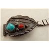 Image 2 : Navajo Old Pawn Sterling Turquoise Watch Band