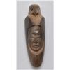 Image 1 : Carved Fossilized Walrus Ivory Eagle Pendant