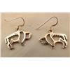 Image 2 : 2 Pairs of Native American Sterling Earrings