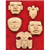 Image 1 : 5 Composition Mayan Masks