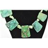 Image 2 : Quail Ridge Studios Green Trapezoid Bead Choker