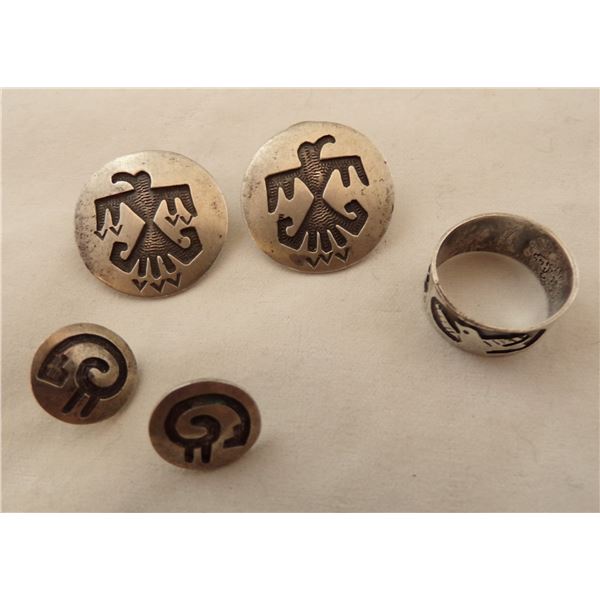 Navajo, Hopi, and Taxco Jewelry