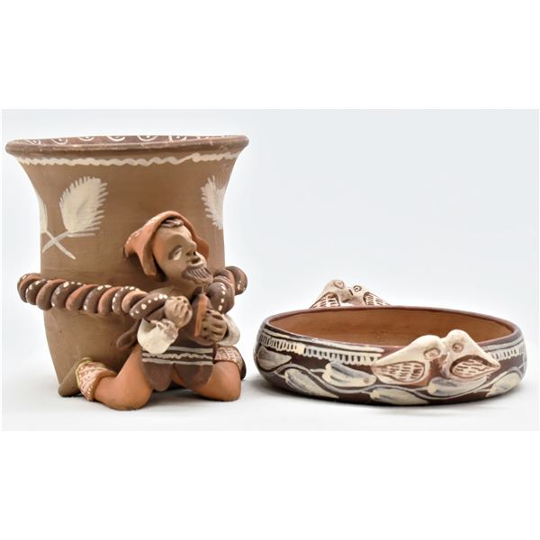 2 Pieces of Mexican Pottery