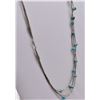 Image 3 : Navajo Old Pawn Triple Strand Turquoise Necklace