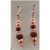 Image 2 : Triple Strand Jasper Necklace and Earrings