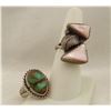 Image 1 : 2 Native American Navajo Sterling Rings